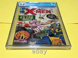 UNCANNY X-MEN #10 CGC 5.5 Marvel Comics 1st appearance of Ka-Zar 1965 KEY ISSUE