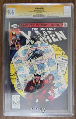 UNCANNY X-MEN 141 CGC SS 9.6 S. Lee & C. Claremont Signed BIG KEY MOVIE