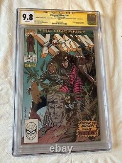 UNCANNY X-Men #266 CGC 9.8 QUADRUPLE SIGNATURE! Stan Lee! SCETCH