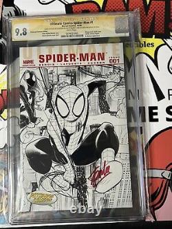 Ultimate Comics Spider-Man #1 CGC 9.8 SS Signed Stan Lee 8/18/09. PGH Comicon