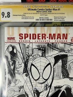 Ultimate Comics Spider-Man #1 CGC 9.8 SS Signed Stan Lee 8/18/09. PGH Comicon