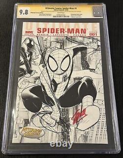 Ultimate Comics Spider-Man 1 SS CGC 9.8 SIGNED Stan Lee VIP Pittsburgh Comicon