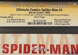 Ultimate Comics Spider-Man 1 SS CGC 9.8 SIGNED Stan Lee VIP Pittsburgh Comicon