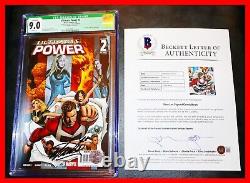 Ultimate Power #2 CGC STAN LEE Signed Fantastic Four X-men Spider-Man Beckett