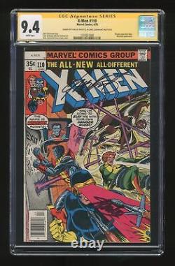 Uncanny X-Men #110 CGC 9.4 SS Stan Lee 1316551008