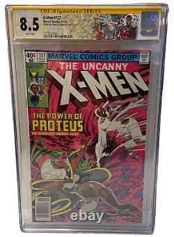 Uncanny X-Men #127 CGC SS 8.5 VF+ Legendary Chris Claremont Sig! Stan Lee Like