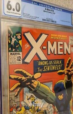 Uncanny X-Men 14 FN CGC 6.0 1st Appearance of the Sentinels 1965 Great Copy