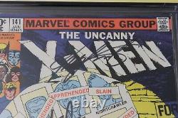 Uncanny X-Men #141 CGC SS 9.6 SIGNED By Stan Lee + Chris Claremont SIGNATURE