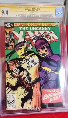 Uncanny X-Men #142 CGC 9.4 SS, Romita Stan Lee Claremont Trimpe. Never Pressed