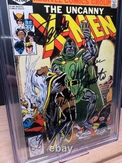 Uncanny X-Men #145 CGC SS 8.5 Stan Lee. Claremont. Romita. Rubenstein. Shooter 6X SS