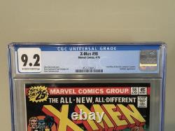 Uncanny X-Men #98 CGC 9.2 OW-W Pages Sentinels Jack Kirby Stan Lee Marvel 1976