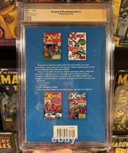 Uncanny X-Men Masterworks 1 CGC 9.4 White Pages Signed By Stan Lee! X-men 1963