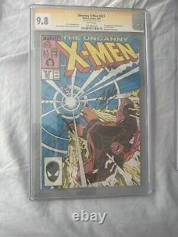 Uncanny X-men 221 CGC 9.8 Signed By Stan Lee 1st Appearance Mister sinister