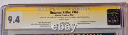 Uncanny X-men #266 1st Gambit Cgc Ss 9.4 3x Signed Stan Lee Claremont Kubert