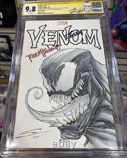 Venom #1 CGC 9.8 SS Sketch Edition by Gerardo Sandoval Sig McFarlane & Stan Lee