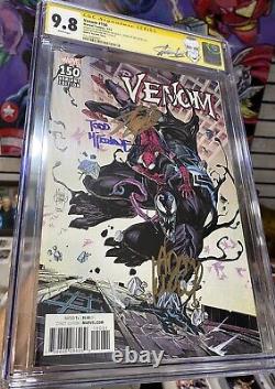 Venom #150 Kubert Variant CGC 9.8 SS Stan Lee & Todd McFarlane Adam Kubert RARE