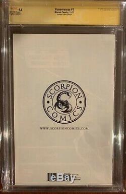 Venomverse 1 NYCC Skyling Variant SS CGC 9.8 Signed 4x, STAN LEE, McFarlane