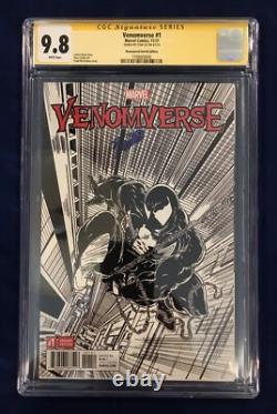 Venomverse #1 Remastered Sketch Edition 12000 CGC SS 9.8 Signed by Stan Lee