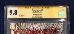 Venomverse #1 Remastered Sketch Edition 12000 CGC SS 9.8 Signed by Stan Lee