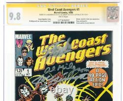 WEST COAST AVENGERS #1 CGC 9.8 SS Signed x3 Stan Lee, Joe Sinnott, MILGROM