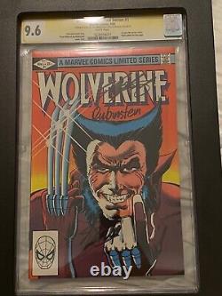 WOLVERINE #1 signed auto SS X3 Stan Lee CLAREMONT Rubinstein 9.6 CGC Comic 1/1