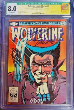 Wolverine #1 CGC 80 signed Stan Lee, Jim Shooter, Chris Claremont, Louise Jones