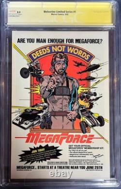 Wolverine #1 CGC 80 signed Stan Lee, Jim Shooter, Chris Claremont, Louise Jones