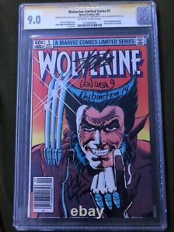 Wolverine 1 CGC 9.0 SS Stan Lee, Joe Rubinstein, Len Wein, Herb Trimpe