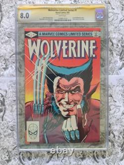 Wolverine #1 Limited Series CGC 8.0 Signed by Stan Lee Marvel 1982