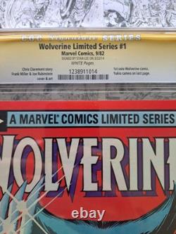 Wolverine #1 Limited Series CGC 8.0 Signed by Stan Lee Marvel 1982