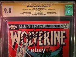 Wolverine #1 Limited Series CGC 9.8 Signed Stan Lee, Romita And Claremont (1982)