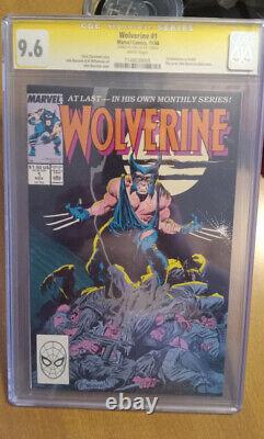 Wolverine #1CGC 9.6, Signature Series signed by Stan lee on11/30/12