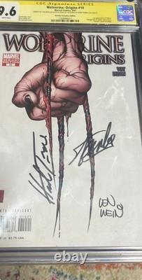 Wolverine Origins #10 3rd Claw CGC 9.6 1st Daken Signed Stan Lee 1100 Quesada