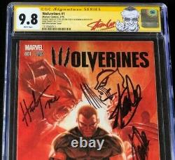 Wolverines #1? HERB TRIMPE SKETCH + SIGNED STAN LEE? DELL'OTTO VARIANT CGC 9.8