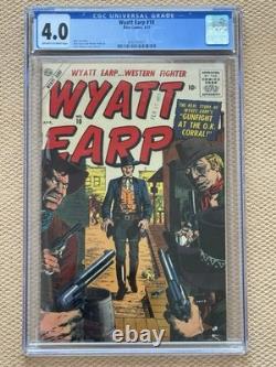 Wyatt Earp #10 #29 Cgc Stan Lee Story Severin Ayers Jack Kirby Art Date Stamp