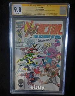 X-Factor #5 CGC 9.8/ 1st Apocalypse 4x Signed including Stan Lee
