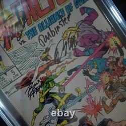 X-Factor #5 CGC 9.8/ 1st Apocalypse 4x Signed including Stan Lee