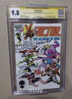X-Factor #5 CGC SS 9.8 1st App Of Apocalypse Signed X4 Stan Lee & Others