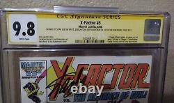 X-Factor #5 CGC SS 9.8 1st App Of Apocalypse Signed X4 Stan Lee & Others