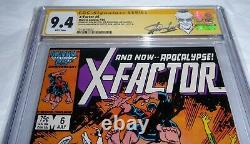 X-Factor #6 CGC SS Signature Autograph STAN LEE 1st Full Apocalypse Frenzy Comic