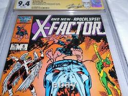 X-Factor #6 CGC SS Signature Autograph STAN LEE 1st Full Apocalypse Frenzy Comic