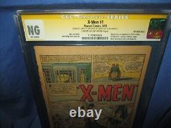 X-MEN #1 CGC PG SS Signed by Stan Lee Vintage 1st Appearance of Magneto
