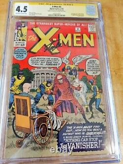 X-MEN # 2 (1963) CGC 4.5 Second App. X-Men Cover by Kirby SS Stan Lee