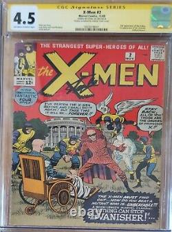 X-MEN # 2 (1963) CGC 4.5 Second App. X-Men Cover by Kirby SS Stan Lee