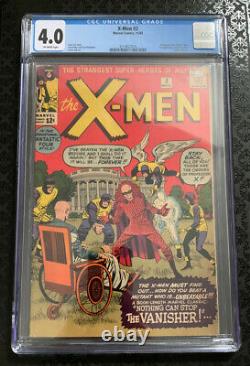 X-MEN #2 CGC 4.0 OW Pages 2nd Appearance of the X-MEN 1st Vanisher