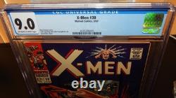 X-MEN #30 3/67 CGC 9.0 Marvel Comics The Warlock Wakes Stan Lee Thomas Kirby