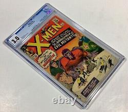 X-MEN #4 CGC 3.0 BIG KEY! OWithW (1st Scarlet Witch, 1st Quicksilver!) 1964 Marvel