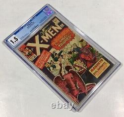X-MEN #5 CGC 1.5 KEY! (3rd Magneto, 2nd Scarlet Witch & Quicksilver) 1964 Marvel