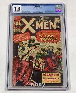 X-MEN #5 CGC 1.5 KEY! (3rd Magneto, 2nd Scarlet Witch & Quicksilver) 1964 Marvel
