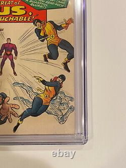 X-MEN #8 CGC 5.5 (Nov 1964 Marvel) 1st Appearance UNUS the UNTOUCHABLE! OW pgs